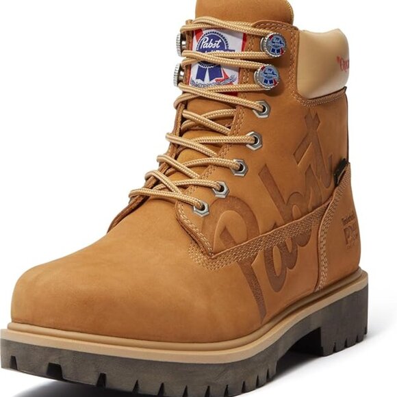 Timberland PRO Men's 6" Pabst PBR Direct Attach Soft Toe Waterproof Boot - Picture 2 of 7